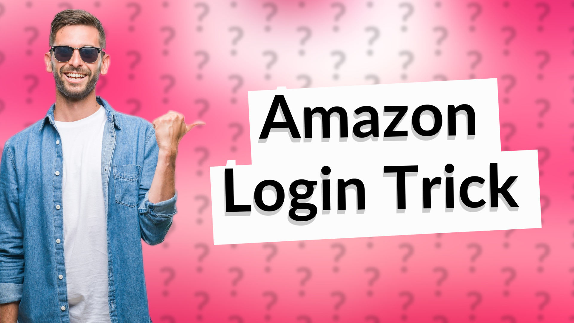 Amazon Login Trick