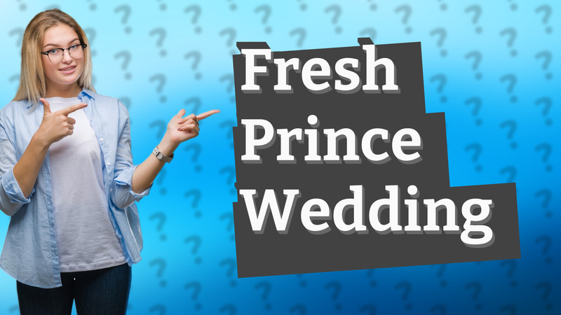 Fresh Prince Wedding
