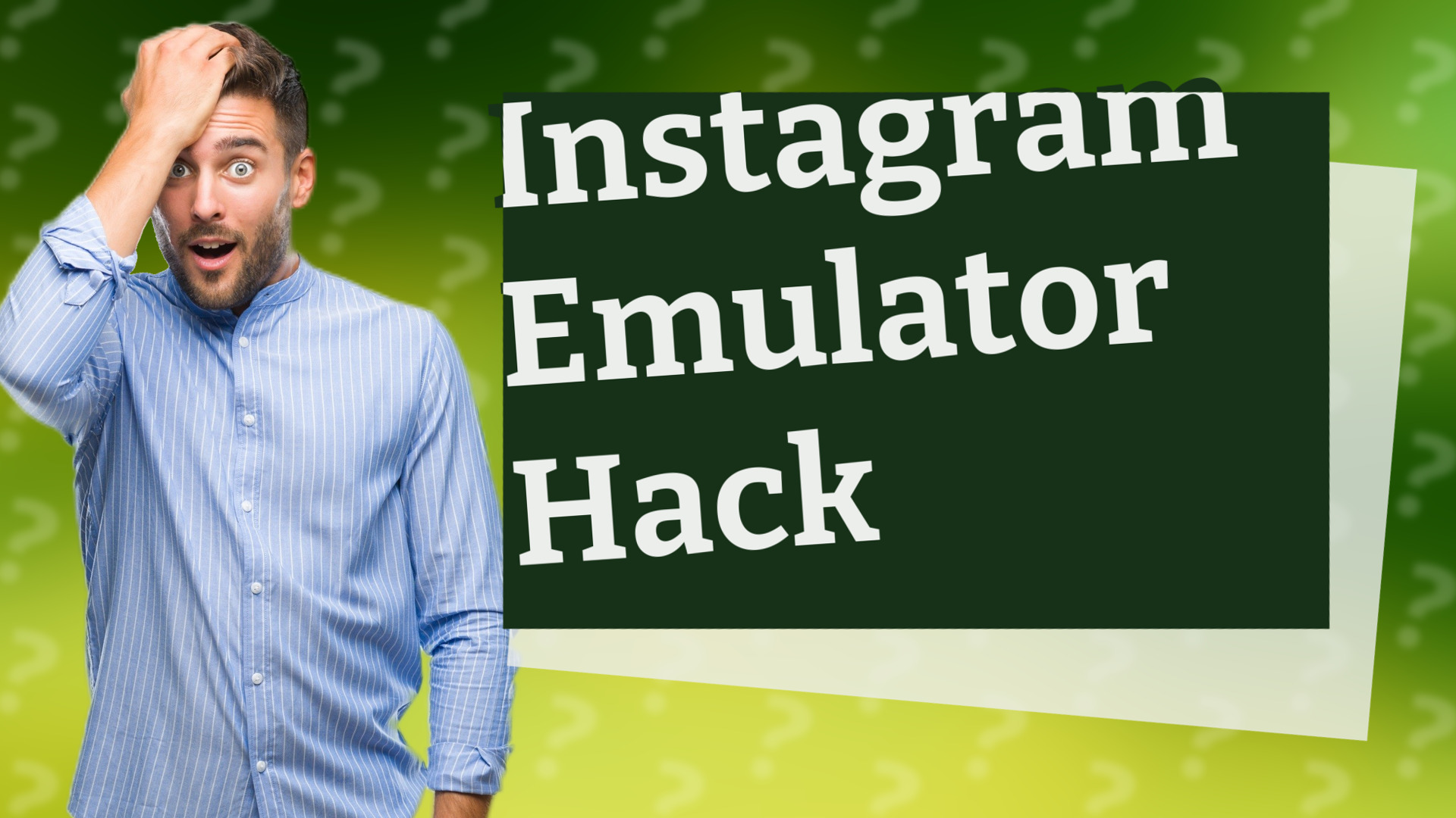 Instagram Emulator Hack