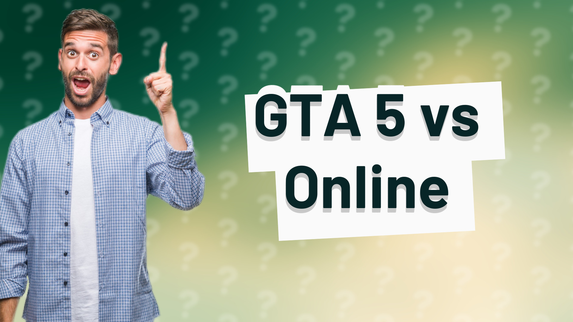 GTA 5 vs Online