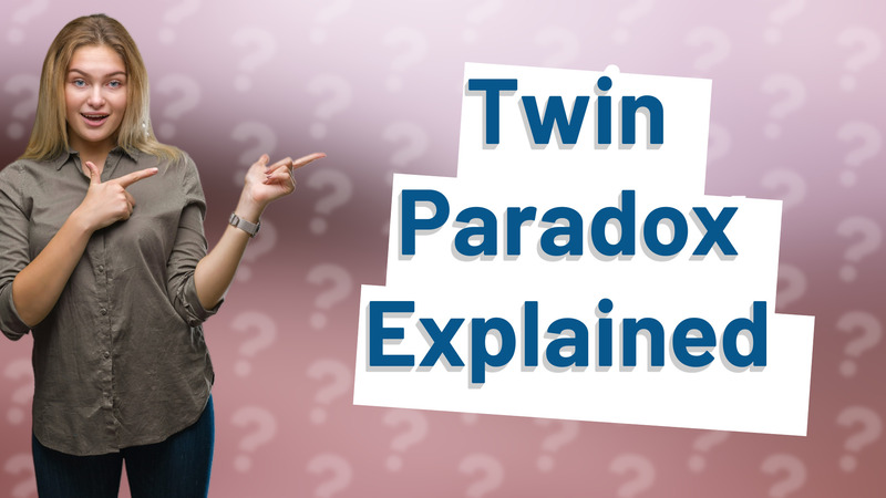 Twin Paradox Explained