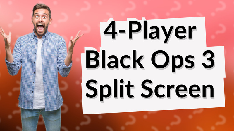 4-Player Black Ops 3 Split Screen