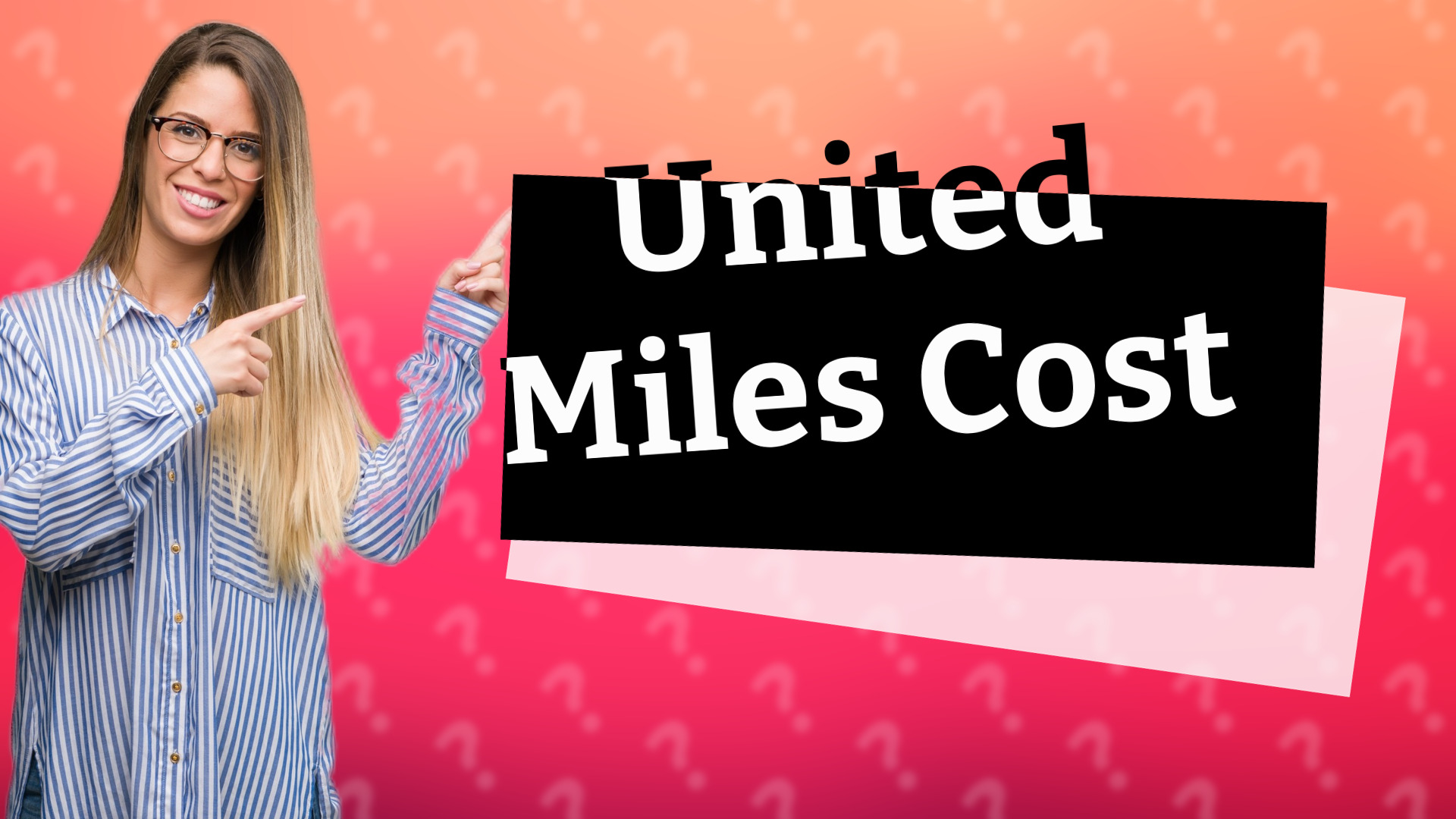 United Miles Cost