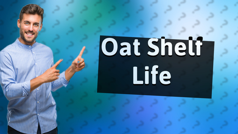 Oat Shelf Life