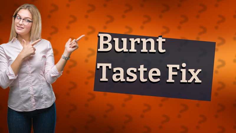 Burnt Taste Fix