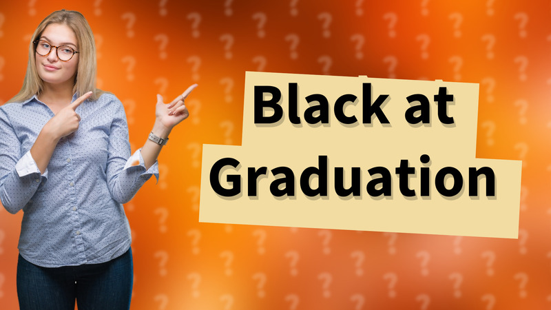 Black at Graduation