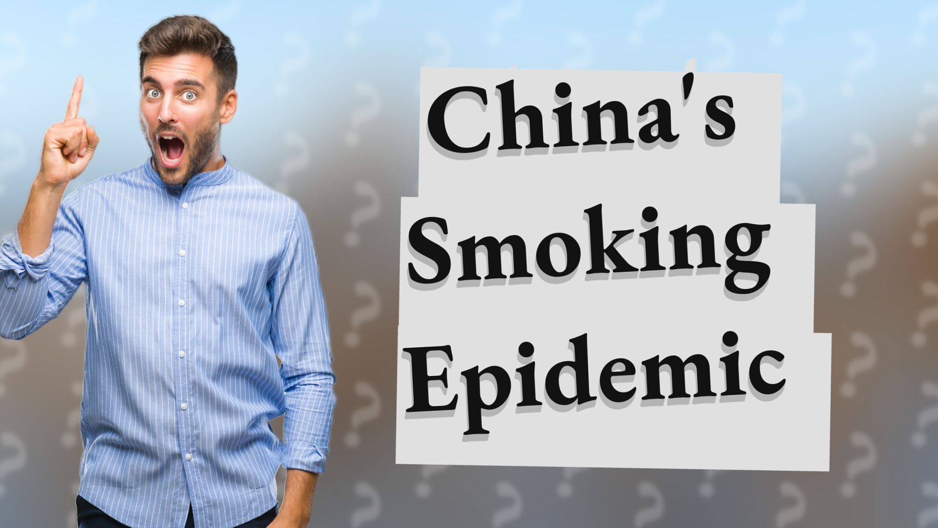 China's Smoking Epidemic