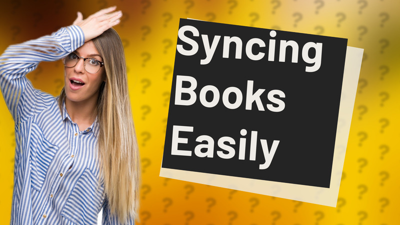 Syncing Books Easily