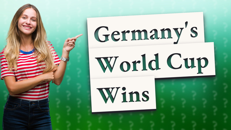 Germany's World Cup Wins