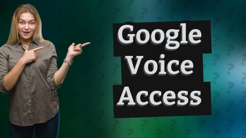 Google Voice Access