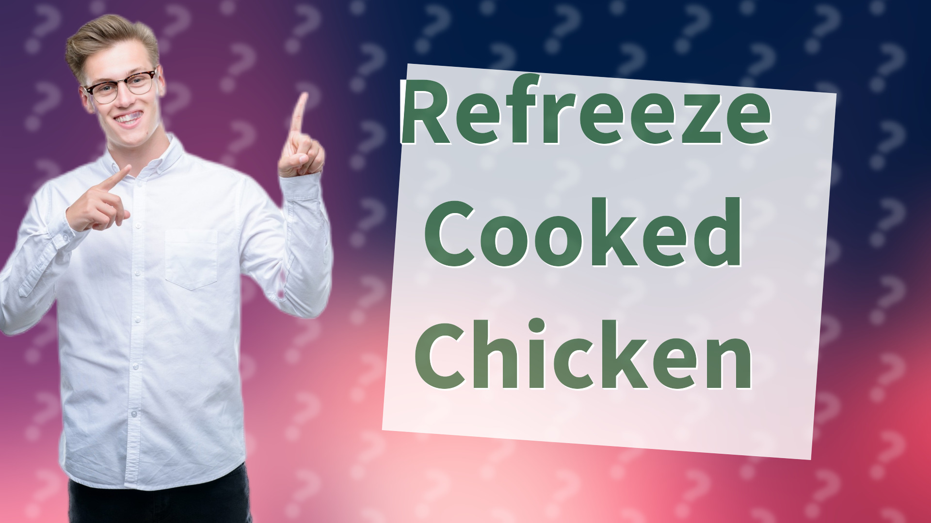 Refreeze Cooked Chicken