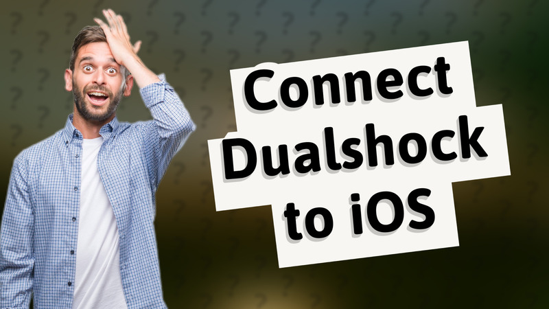 Connect Dualshock to iOS