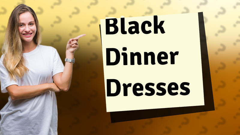 Black Dinner Dresses