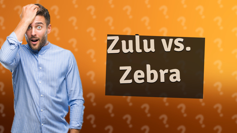 Zulu vs. Zebra