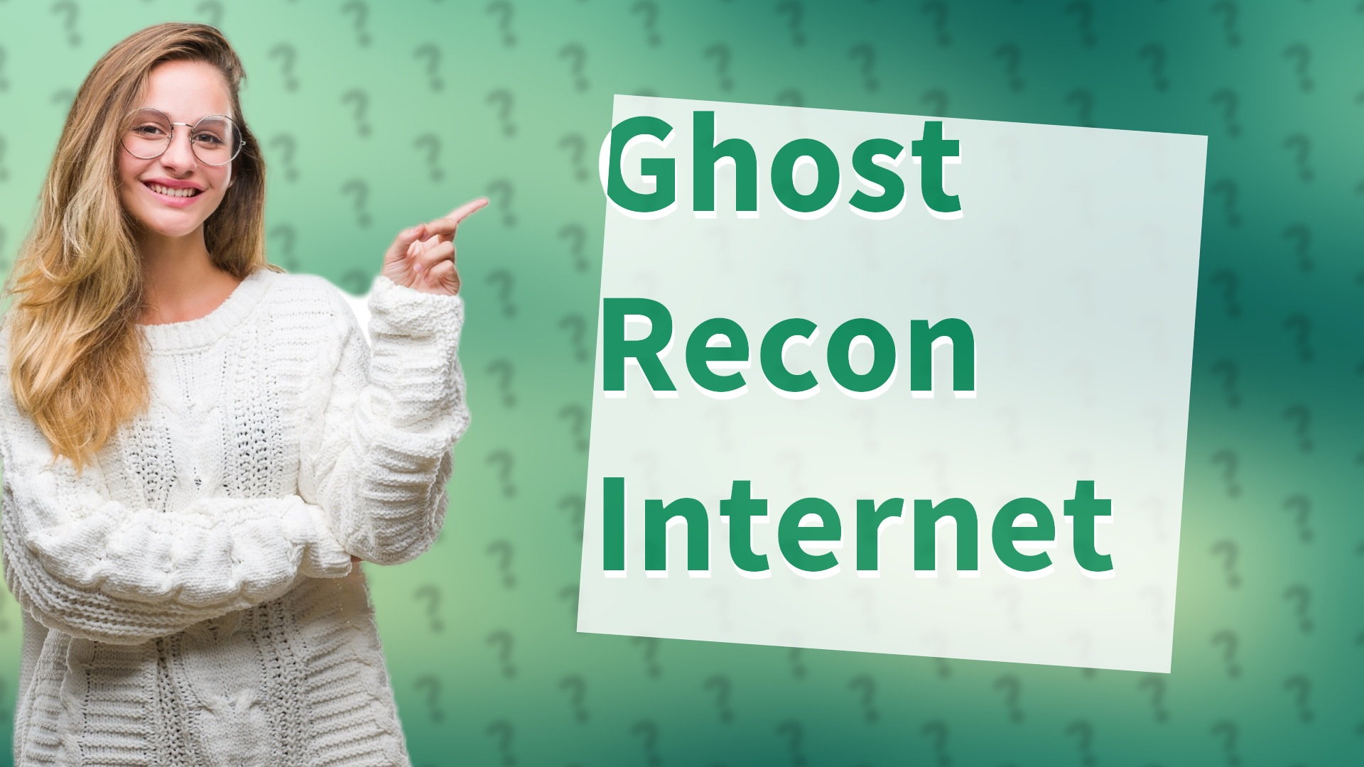 Ghost Recon Internet