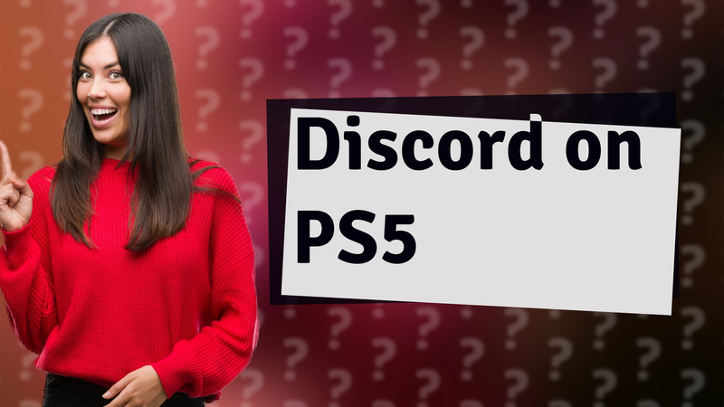Discord on PS5