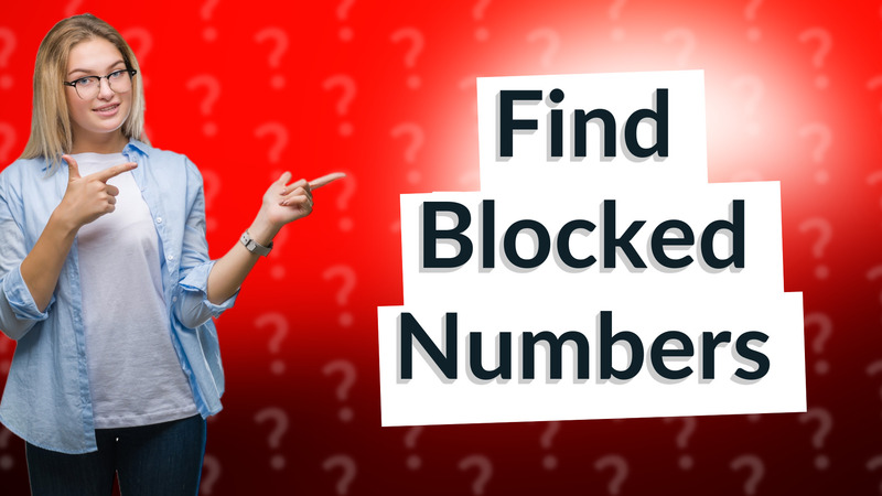 Find Blocked Numbers
