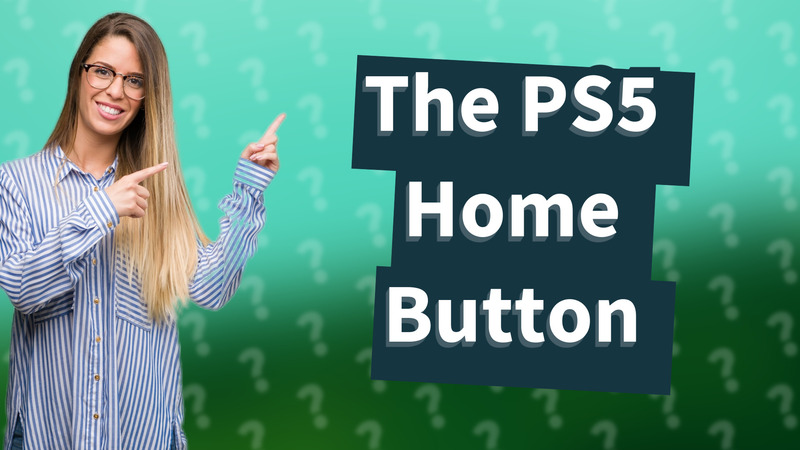 The PS5 Home Button