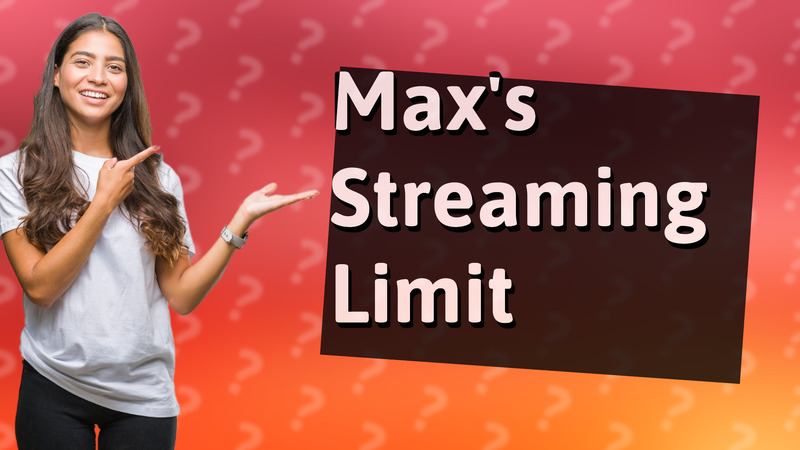 Max's Streaming Limit