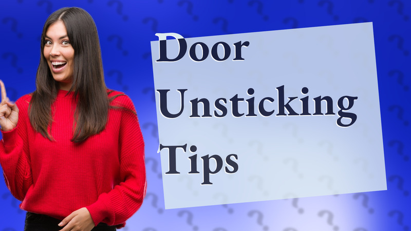 Door Unsticking Tips