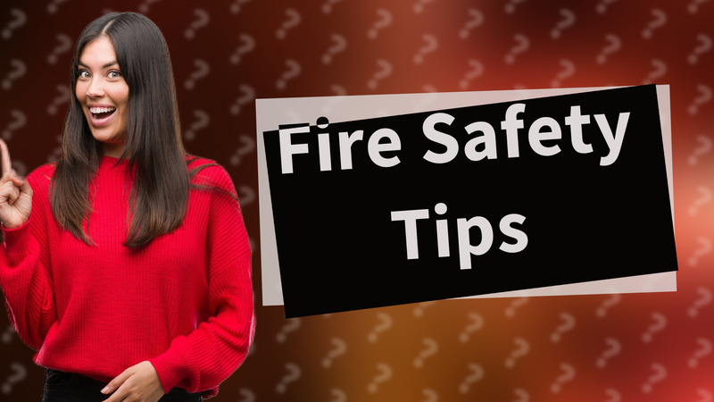 Fire Safety Tips