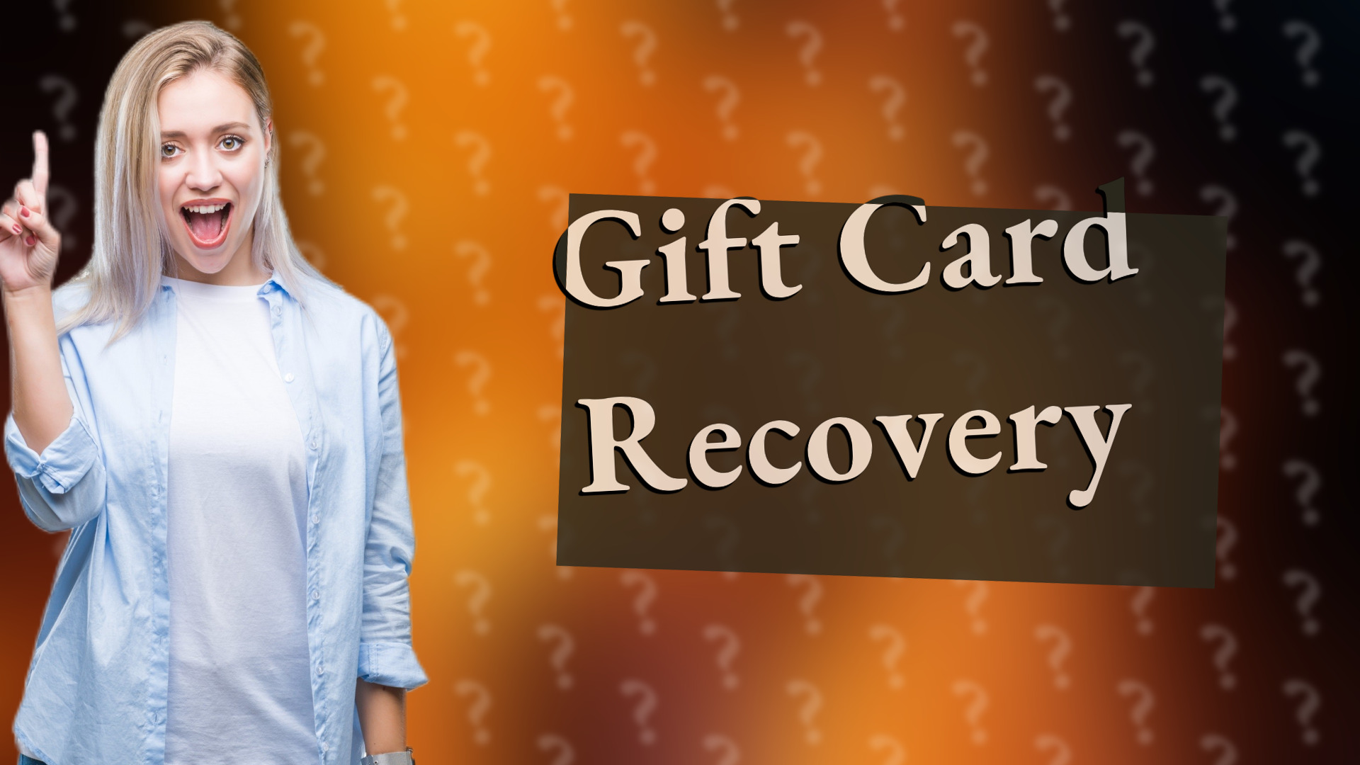 Gift Card Recovery