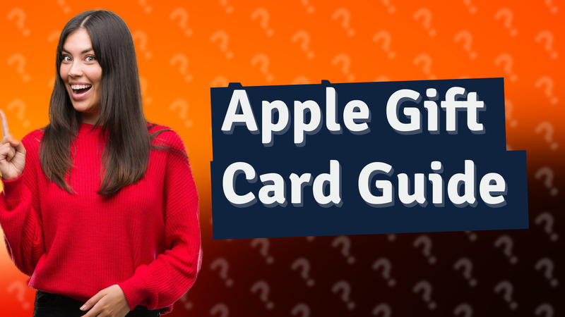 Apple Gift Card Guide