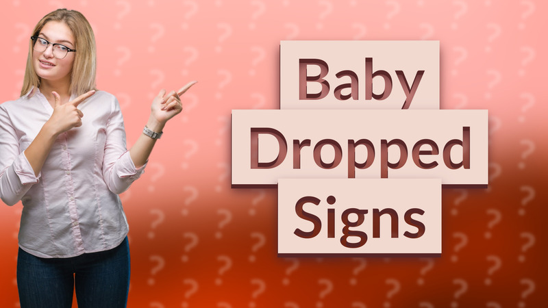 Baby Dropped Signs