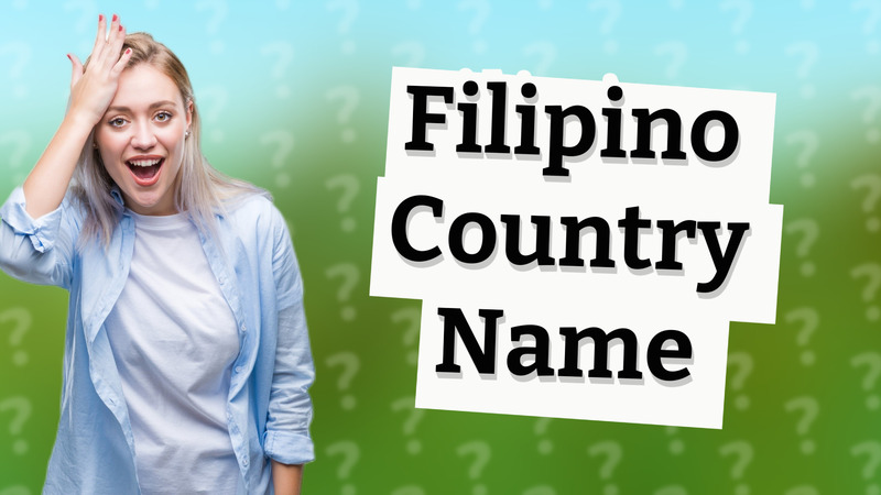 Filipino Country Name