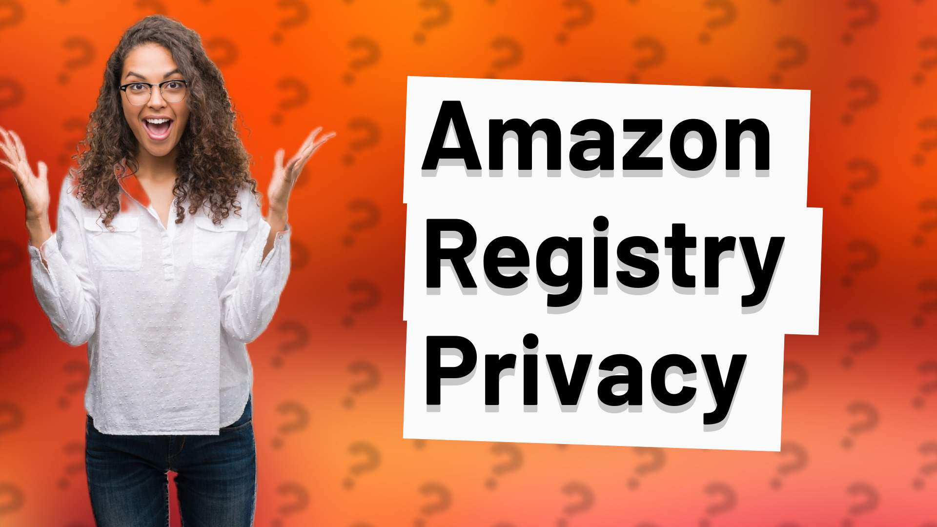 Amazon Registry Privacy