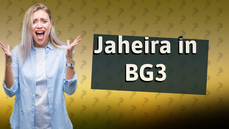 Jaheira in BG3