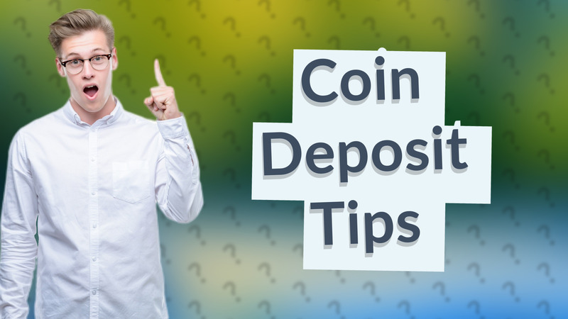 Coin Deposit Tips