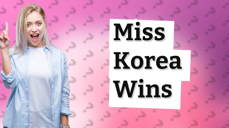 Miss Korea Wins