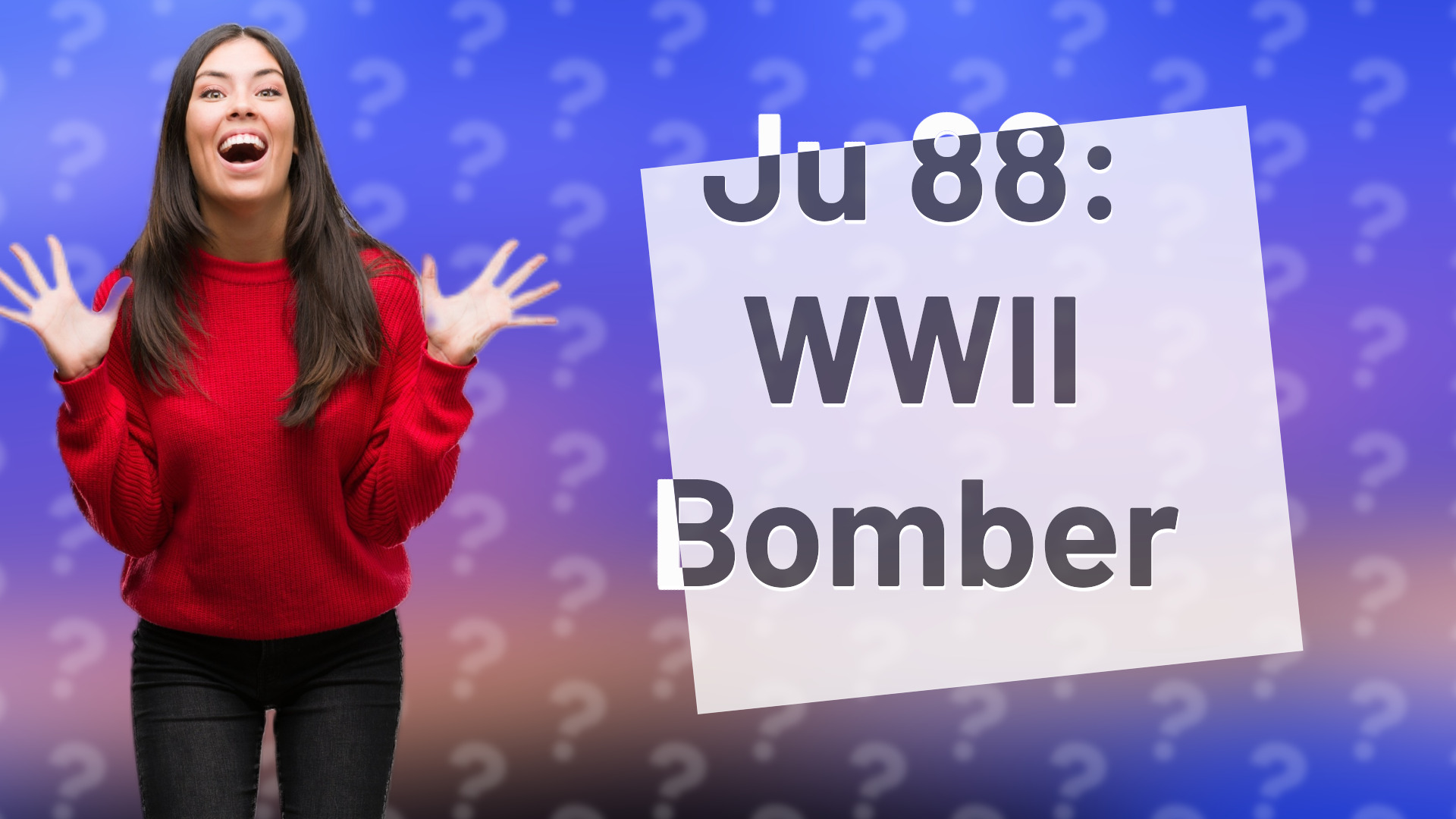 Ju 88: WWII Bomber