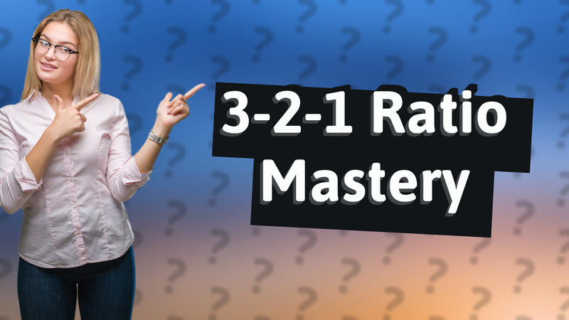 3-2-1 Ratio Mastery