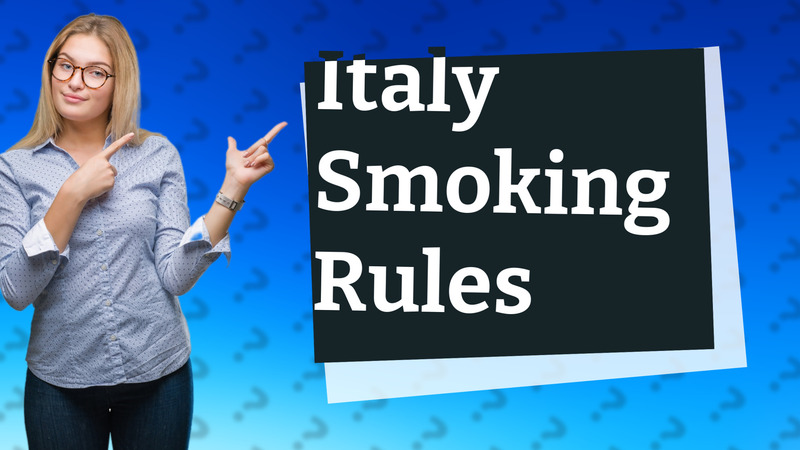 Italy Smoking Rules