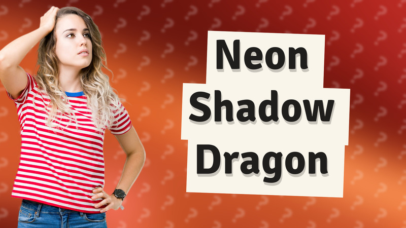Neon Shadow Dragon