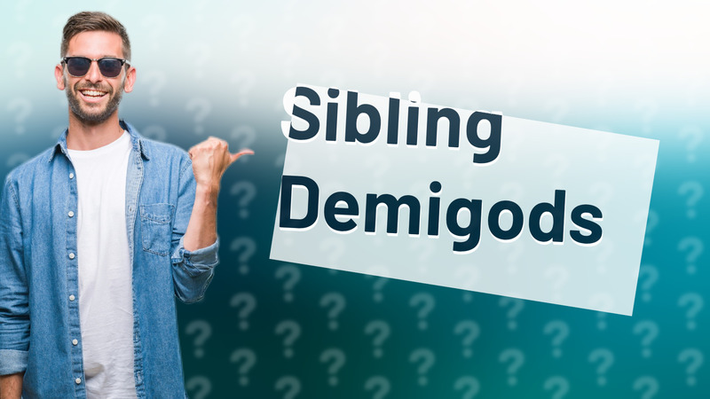 Sibling Demigods