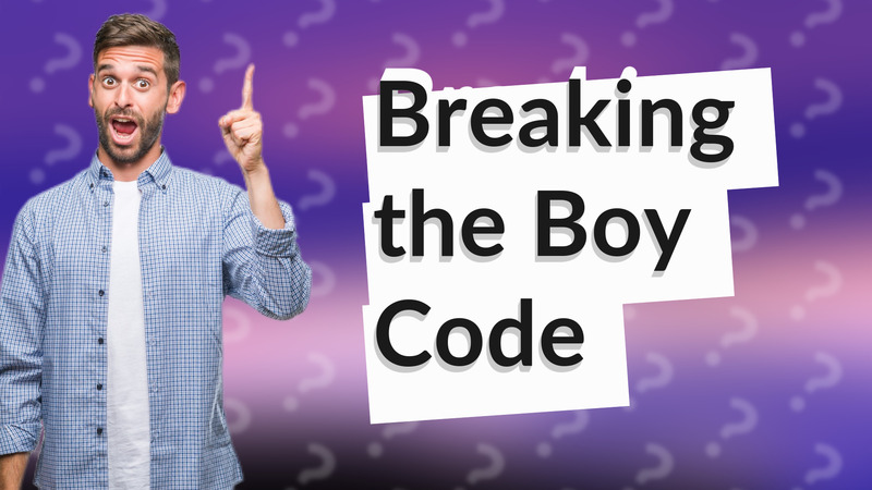 Breaking the Boy Code