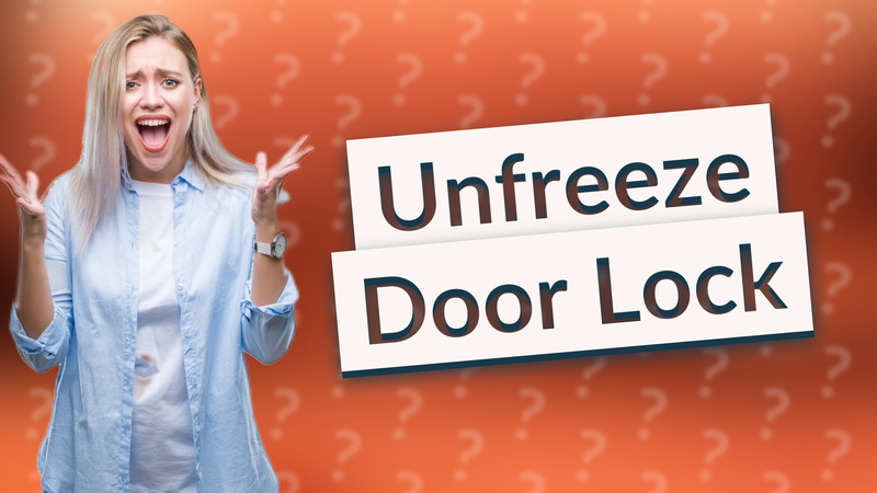 Unfreeze Door Lock