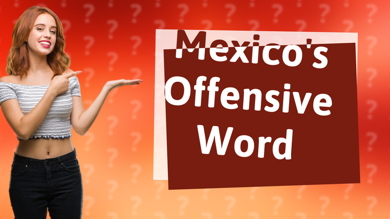 Mexico's Offensive Word