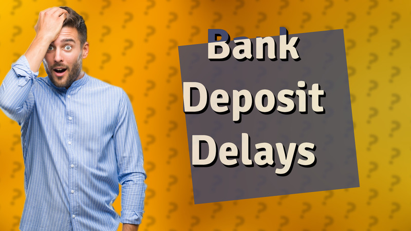 Bank Deposit Delays
