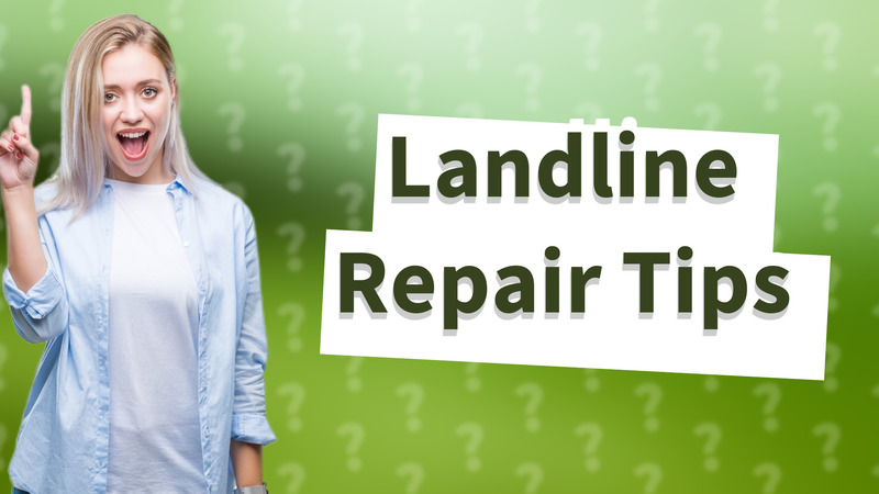 Landline Repair Tips