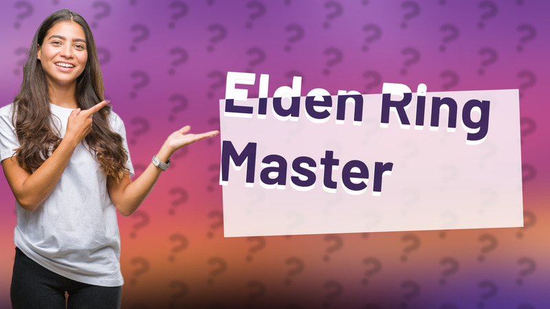 Elden Ring Master
