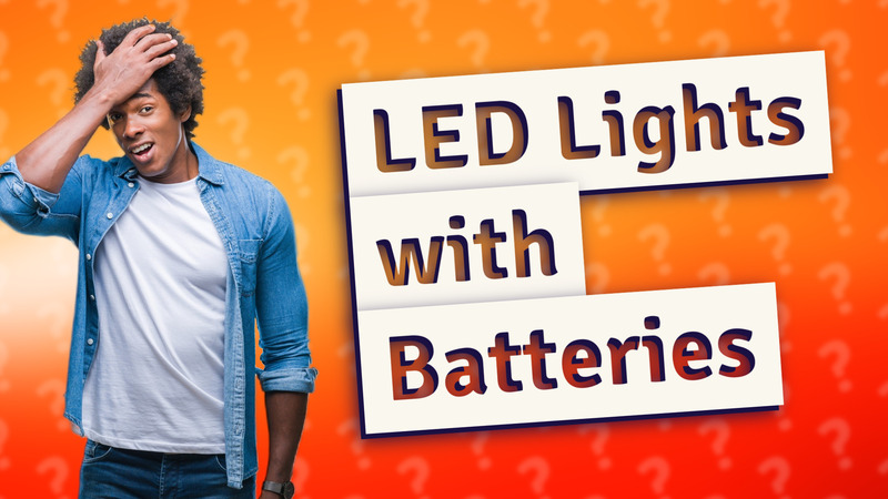 LED Lights with Batteries