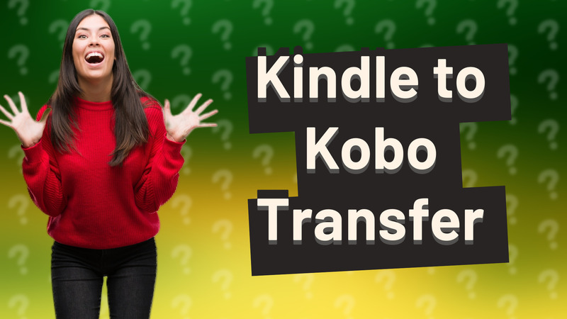 Kindle to Kobo Transfer