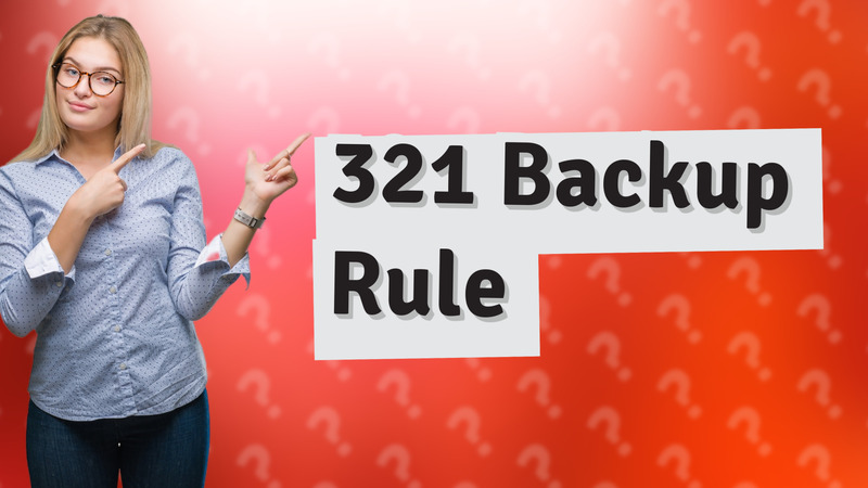 321 Backup Rule