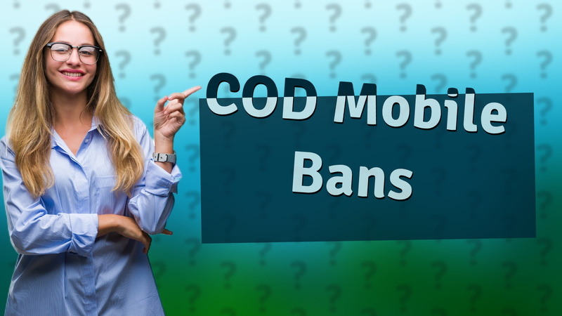 COD Mobile Bans