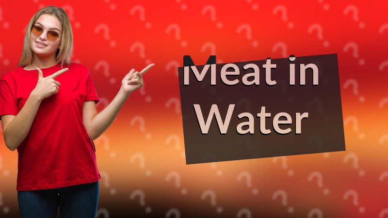 Meat in Water