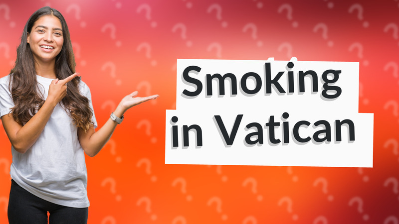 Smoking in Vatican